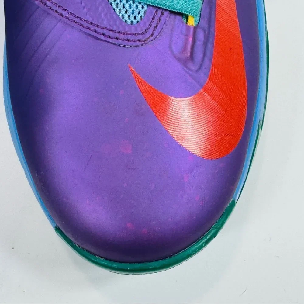 Nike KD Kevin Durant Rugrats Sneakers Metallic Purple 5.5Y Big‎ Kids 599477-500